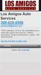 Mobile Screenshot of losamigosautoservice.com